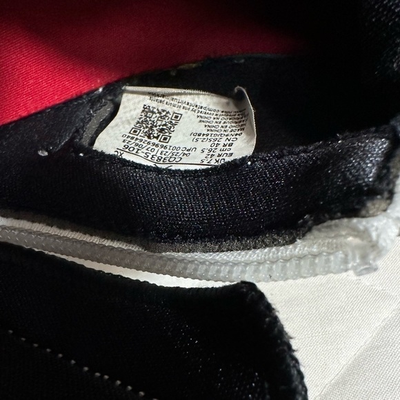 Nike Air Jordan 1 Hi FlyEase Mens Size 8.5 Sneakers White Black Red Shoes - Picture 14 of 16